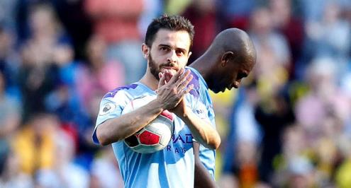 برناردو سيلفا: الفوز بالدوري "صعب".. والأبطال هدفنا